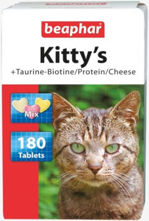 Beaphar 12782 Kitty's Mix 180szt-tabl.dla kot