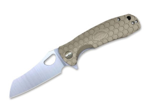 Nóż Honey Badger Wharncleaver Large Tan