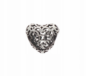 Zawieszka Charms serce do Pandora + Grawer