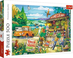 Puzzle 500el Poranek na wsi 37352 Trefl p8