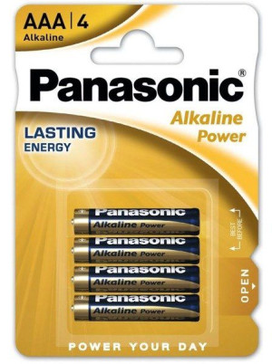 Baterie Panasonic Alkaline LR03 AAA 4 szt