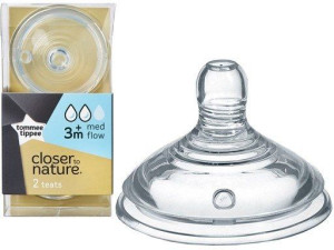 Tommee Tippee: Smoczek do butelki średni przepływ