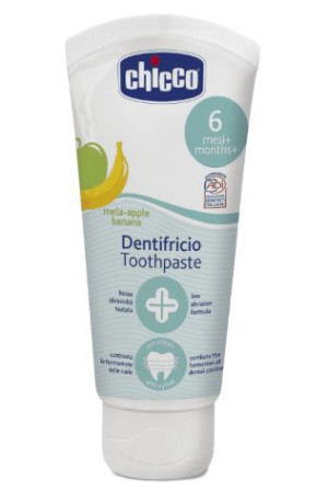 Chicco-Pasta do zębów bez fluoru bananowa