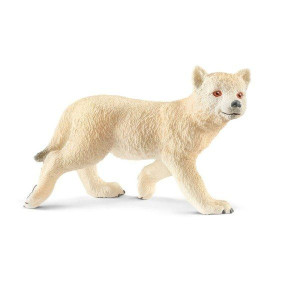 Schleich Młody wilk arktyczny  Seria Wild Life