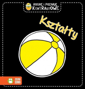 Zielona Sowa Rosnę i poznaję Kontrastowe kształty