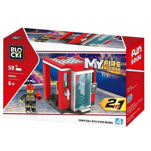 Klocki Blocki MyFireBrigade 2w1 59 el.