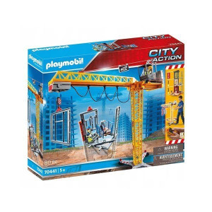 Playmobil (70441) Zdalnie sterowany żuraw z elementem konstrukcyjnym