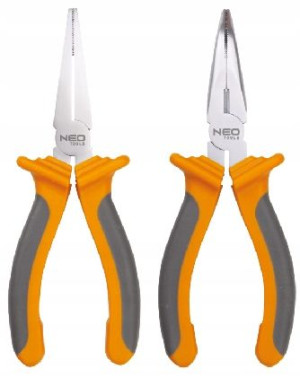 Szczypce Neo Tools Płaskie Wydłużone Wygięte 160mm