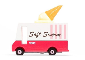 Candylab Samochód Drewniany Ice Cream Van