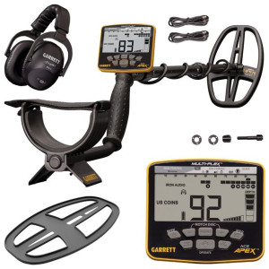 Wykrywacz metali Garrett Apex + MS3 bezprzewodowe