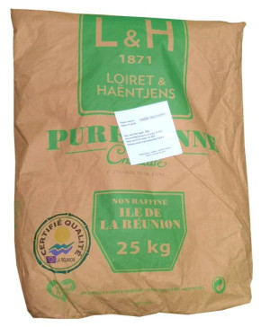 Cukier trzcinowy DEMERARA  25kg nierafinowany brązowy