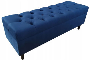 Ławka Pufa Z Pojemnikiem Pablo Chesterfield 90 Cm