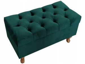 Ławka Pufa Z Pojemnikiem Pablo Chesterfield 120 Cm
