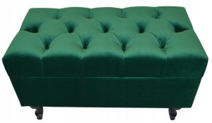 Ławka Pufa Z Pojemnikiem Pablo Chesterfield 120 Cm