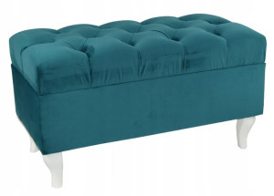 Ławka Pufa Z Pojemnikiem Pablo Chesterfield 60 Cm