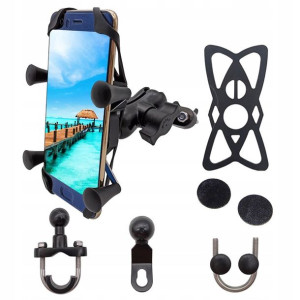 Uchwyt Motocyklowy Ładowarka Na Telefon Usb 2.1a