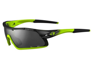 Okulary TIFOSI DAVOS race neon (3szkła 15,4% Smoke, 41,4% AC Red, 95,6% Cle
