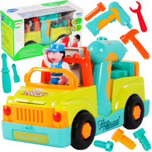 Auto Do Rozkręcania Z Narzędziami Mechanik Jeździ