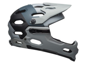 Kask full face BELL SUPER 3R MIPS downdraft matte gray gunmetal roz. L (58-