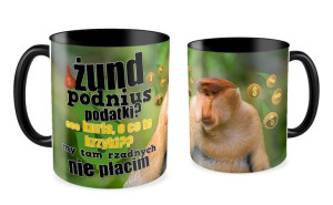 Kubek z nosaczem Żund podnius podatki