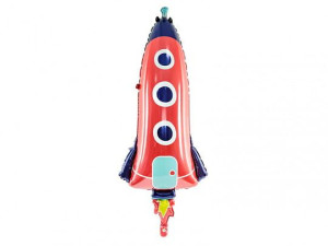 Balon Foliowy Rakieta 44x115