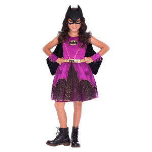 Strój Dziewczynka Batman Fioletowa Licencja - 134