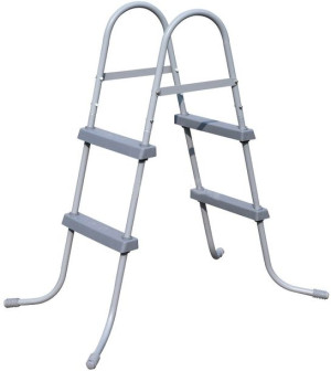 Drabinka dwustronna do basenu Bestway 58430 84 cm !