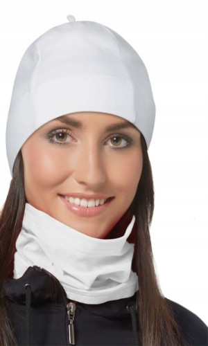Czapka Damska Sportowa SKULLY Gwinner r S/M biała