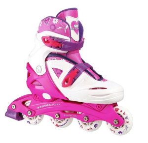 Łyżworolki Nils Nj/na0321 Biał/róż Roz.l (36-40)