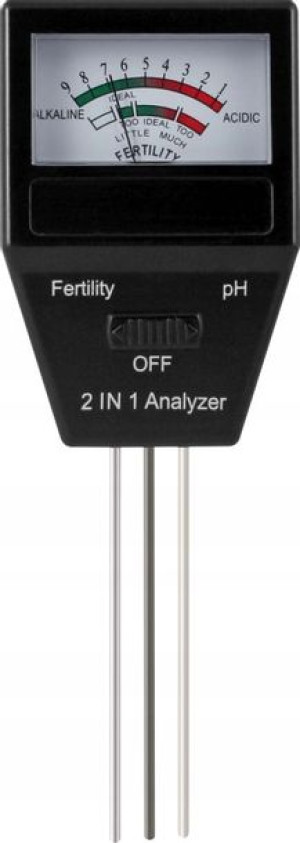 Kwasomierz pH ziemi MIERNIK gleby TESTER Browin