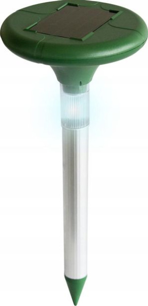 Lampa Solarna Led + Odstraszacz Kretów 800m 730707