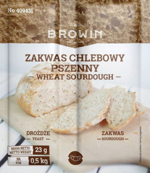 Zakwas Chlebowy Pszenny + Drożdże Do Chleba 409431