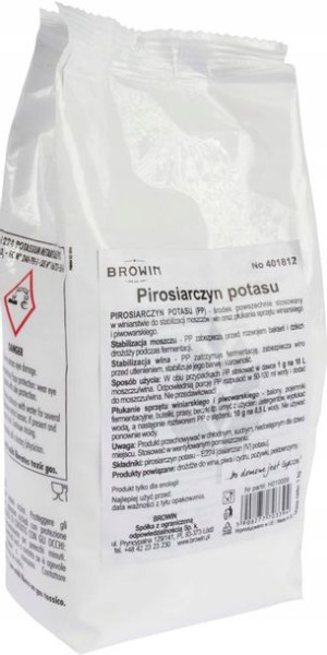 Pirosiarczyn Potasu 1kg Dezynfekja Konserwowanie