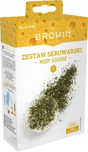 ZESTAW SEROWARSKI domowy ser PODPUSZCZKA chlorek