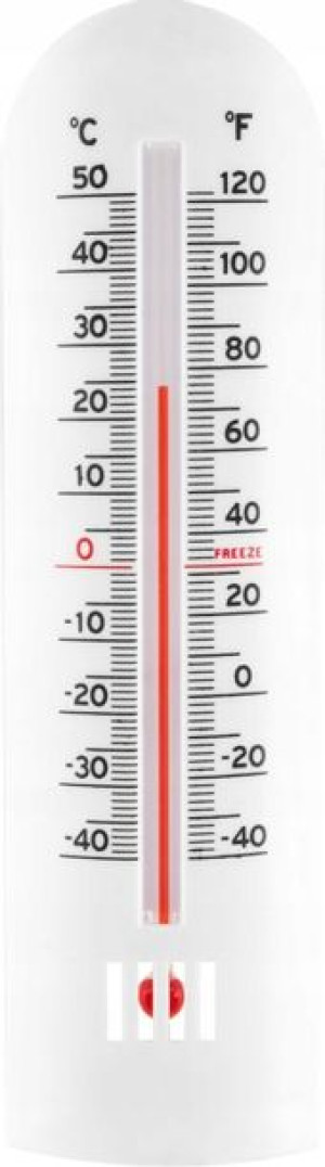 Termometr Pokojowy -40st +50st Biały Duży 014902