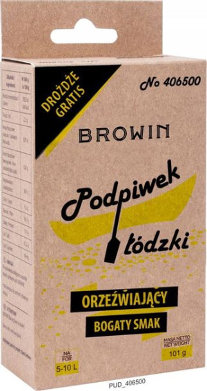 Podpiwek Łódzki 100g + Drożdże Browin 406500
