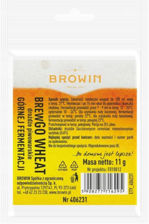 Drożdże Do Piwa Górnej Fermentacji Wheat 406231