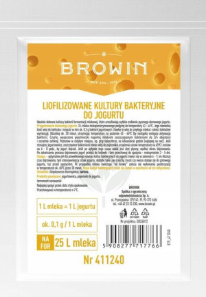 Liofilizowane Kultury Bakteryjne Do Jogurtu 411240