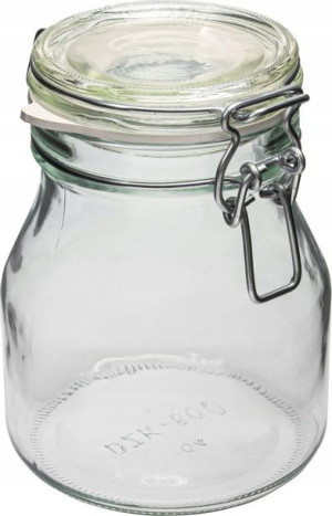 Słoik 790ml Wek Z Klipsem I Uszczelką Słój 610079