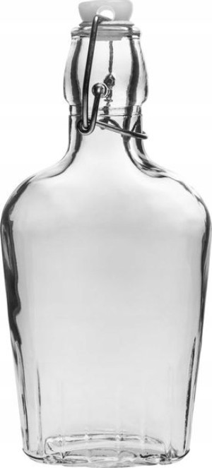 Butelka Piersiówka 250ml Zamykana Na Pałąk 631425