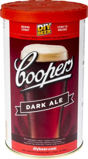 Coopers Piwo Domowe Brewkit Dark Ale 1,7kg Ekstakt