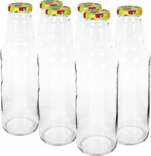 Butelki 6x 750ml Z Zakrętka Na Sok Przecier Browin