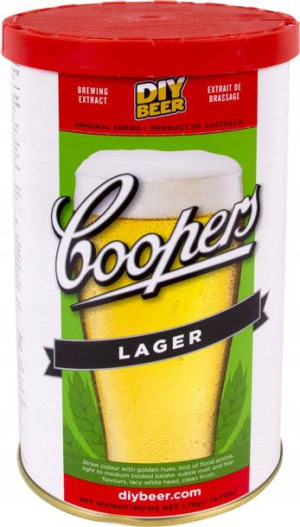 Piwo Domowe Lager Brewkit Coopers Ekstrakt