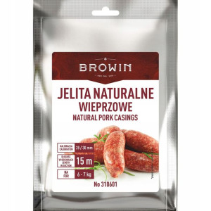 Jelita Wieprzowe Naturalne 30mm / 15 Metrów Browin