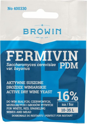 Drożdże Aktywne Suszone Winiarskie Fermivin Pdm