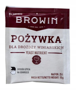 Pożywka Dla Drożdży Winiarskich Na 25l Browin