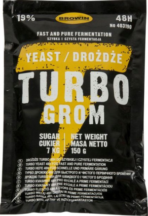 Drożdże Gorzelnicze Turbo Grom 48h Bimber 403190