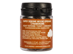 Chipsy Dębowe Cynamonowe Płatki Mocne 405030