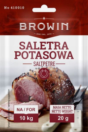 Saletra Patasowa Do Peklowania 20gr Browin