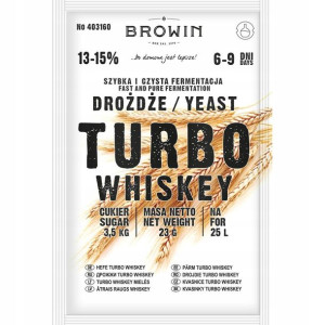 Drożdże Gorzelnicze Turbo Whiskey 15% 403160